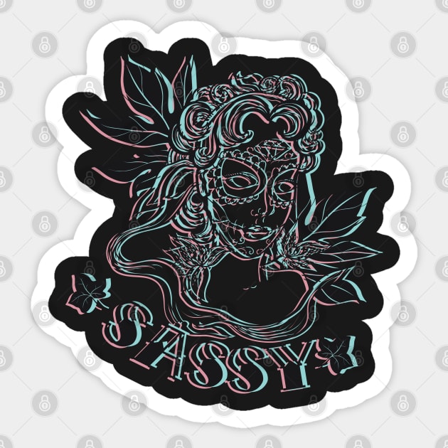 Sassy Voodoo Woman Sticker by JakeRhodes